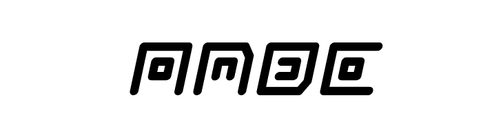 Neon Circuit Bold Italic  Free Fonts Download