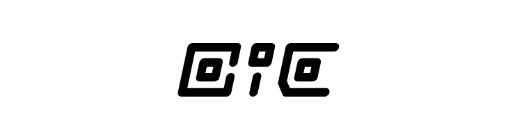 Neon Circuit Bold Italic  Free Fonts Download