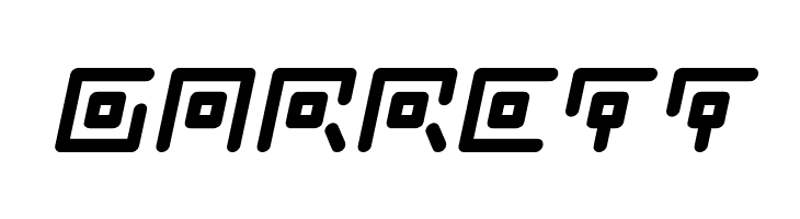 Neon Circuit Bold Italic  Free Fonts Download