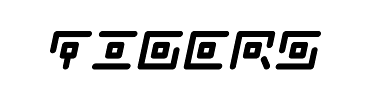 Neon Circuit Bold Italic  Free Fonts Download