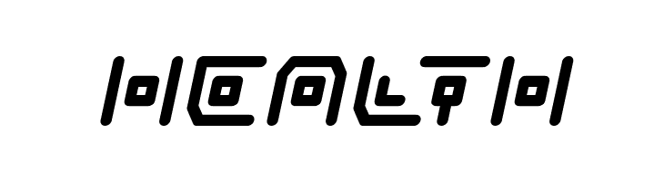 Neon Circuit Bold Italic  Free Fonts Download