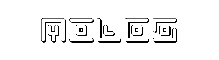 Neon Circuit 3D  Free Fonts Download