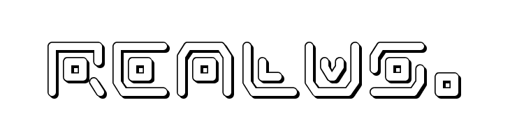 Neon Circuit 3D  Free Fonts Download