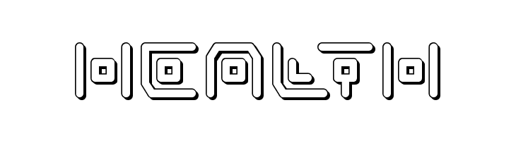 Neon Circuit 3D  Free Fonts Download