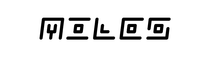 Neon Circuit Semi-Italic  Free Fonts Download