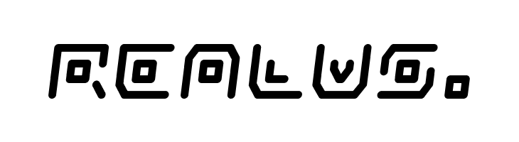 Neon Circuit Semi-Italic  Free Fonts Download