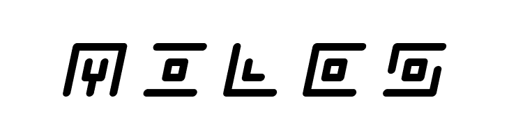 Neon Circuit Title Italic  Free Fonts Download