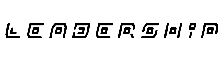 Neon Circuit Title Italic  Free Fonts Download