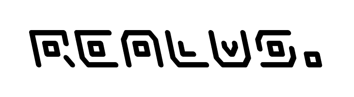 Neon Circuit Leftalic  Free Fonts Download