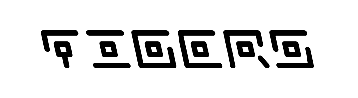 Neon Circuit Leftalic  Free Fonts Download