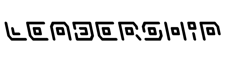 Neon Circuit Leftalic  Free Fonts Download