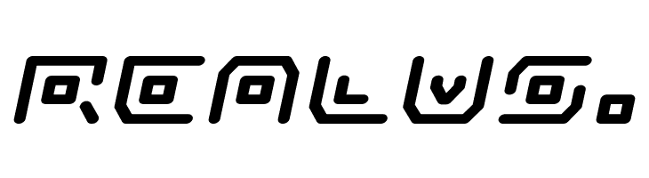 Neon Circuit Expanded Italic  Free Fonts Download