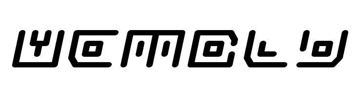 Neon Circuit Expanded Italic  Free Fonts Download