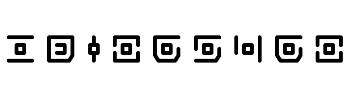 Neon Circuit Title  Free Fonts Download