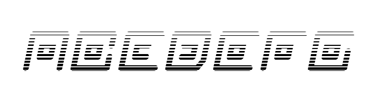 Neon Circuit Gradient Italic  Free Fonts Download