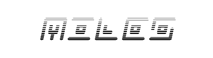 Neon Circuit Gradient Italic  Free Fonts Download