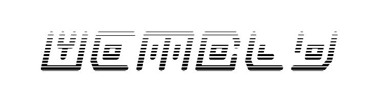 Neon Circuit Gradient Italic  Free Fonts Download