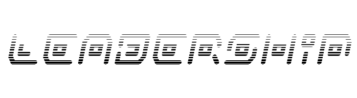 Neon Circuit Gradient Italic  Free Fonts Download