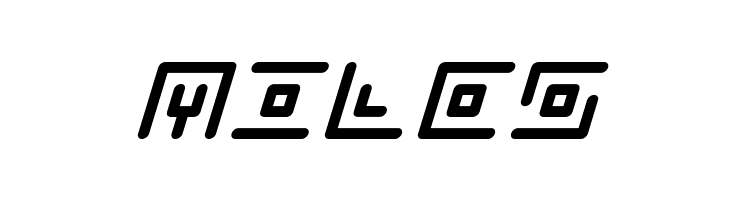 Neon Circuit Super-Italic  Free Fonts Download