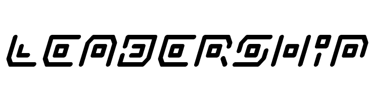 Neon Circuit Super-Italic  Free Fonts Download