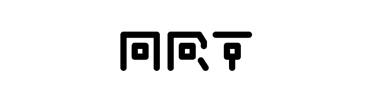 Neon Circuit Bold  Free Fonts Download
