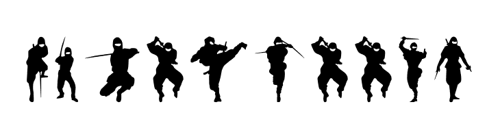 Barrel of Ninjas  Free Fonts Download