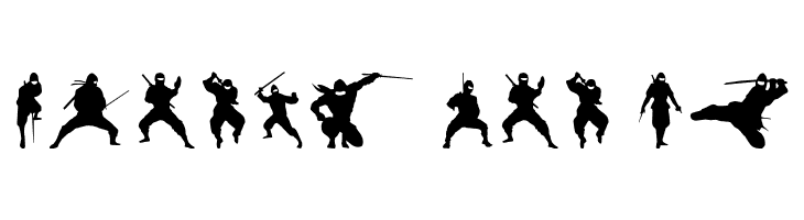 Barrel of Ninjas  Free Fonts Download