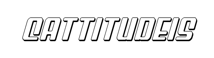 Wave Warrior 3D Italic  Free Fonts Download