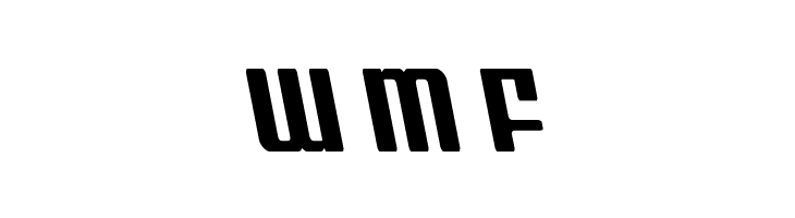 Wave Warrior Semi-Leftalic  Free Fonts Download