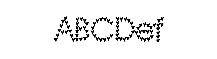 heart heaven  Free Fonts Download