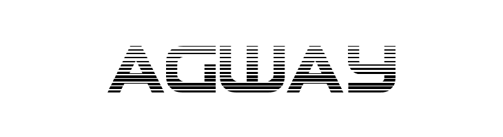 Omega Flight Gradient  Free Fonts Download