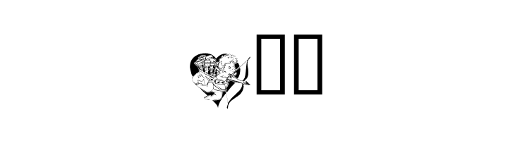 LCR Cutesy Cupid  Free Fonts Download