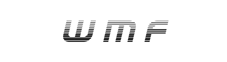 Omega Flight Gradient Italic  Free Fonts Download