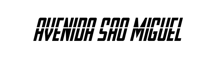 Falzon Laser Italic  Free Fonts Download