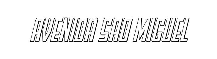 Falzon Outline Italic  Free Fonts Download