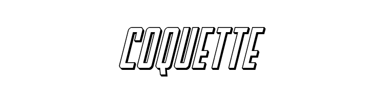 Falzon 3D Italic  Free Fonts Download