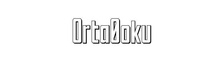 Falzon Outline  Free Fonts Download