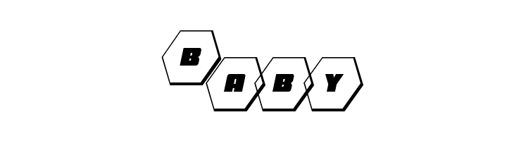 HeXkEy Solid 3D Italic  Free Fonts Download