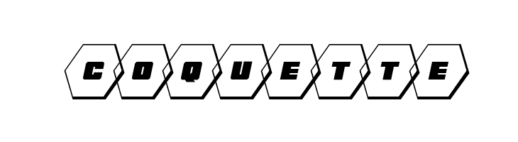 HeXkEy Solid 3D Italic  Free Fonts Download