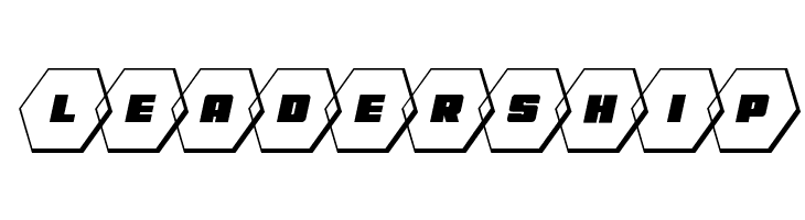 HeXkEy Solid 3D Italic  Free Fonts Download