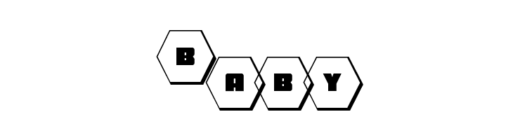 HeXkEy Solid 3D  Free Fonts Download