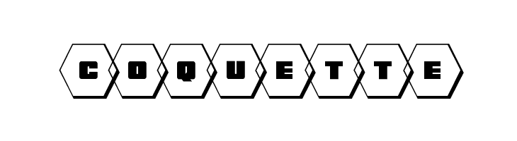 HeXkEy Solid 3D  Free Fonts Download