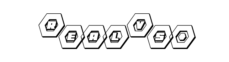 HeXkEy 3D Italic  Free Fonts Download