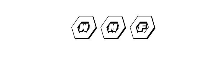 HeXkEy 3D Italic  Free Fonts Download