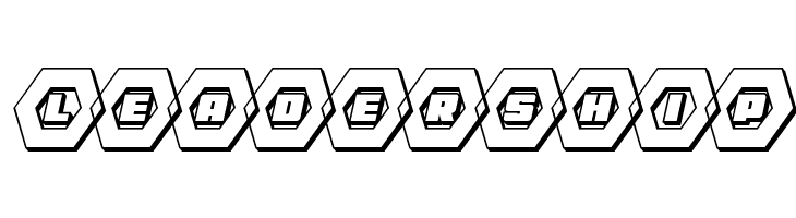 HeXkEy 3D Italic  Free Fonts Download