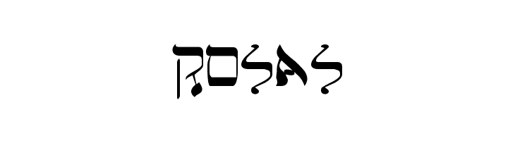 Jerusalem  Free Fonts Download