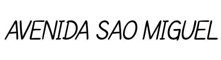 SF Cartoonist Hand SC Italic  Free Fonts Download
