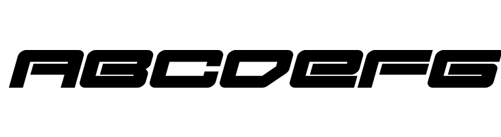 Ranger Force Expanded Italic  Free Fonts Download