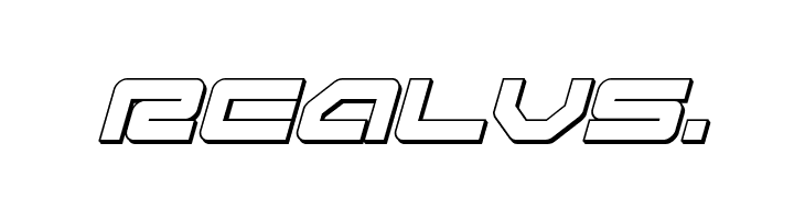 Ranger Force 3D Italic  Free Fonts Download