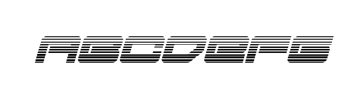 Ranger Force Gradient Italic  Free Fonts Download